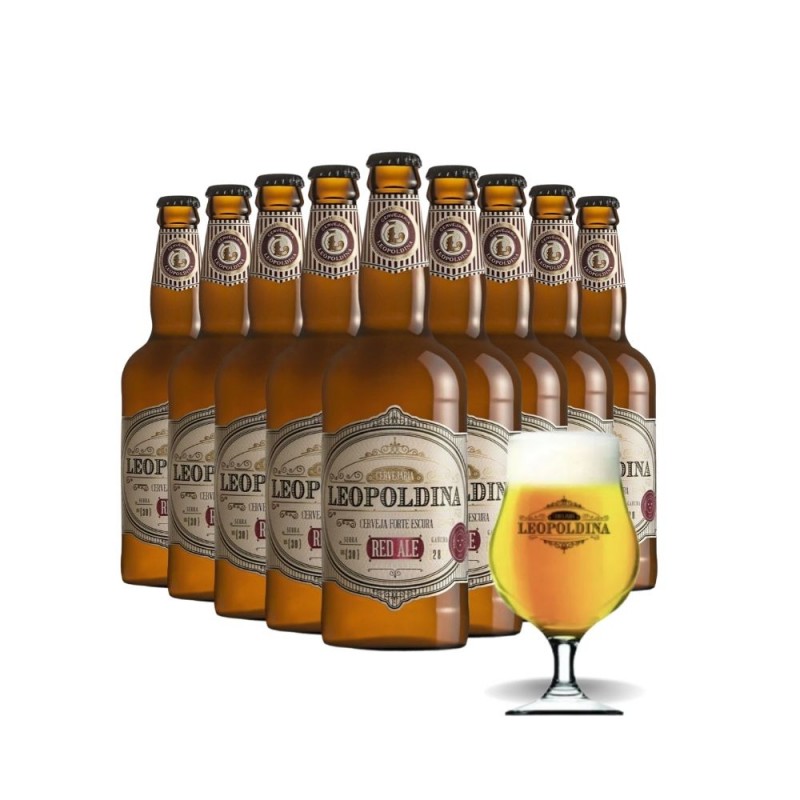 COMPRE 11 Leopoldina Red Ale E GANHE 1 Taça Leopoldina